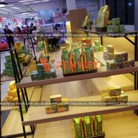 Thi công gian hàng trà thảo mộc - BigC Hải Phòng